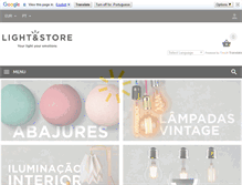 Tablet Screenshot of light-e-store.com